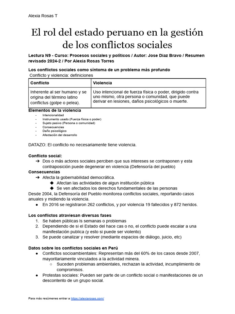 Lectura n9. Diaz Bravo. El Rol Del Estado Peruano en La Gestion de Los ...