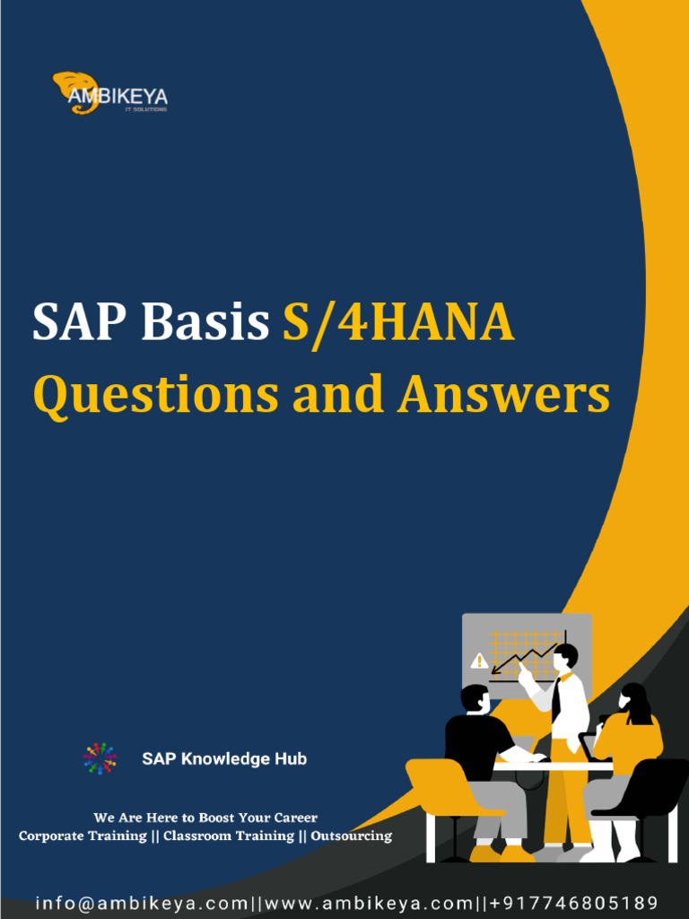 SAP Basis S/4HANA Q&A Guide | PDF | Mobile App | Cloud Computing