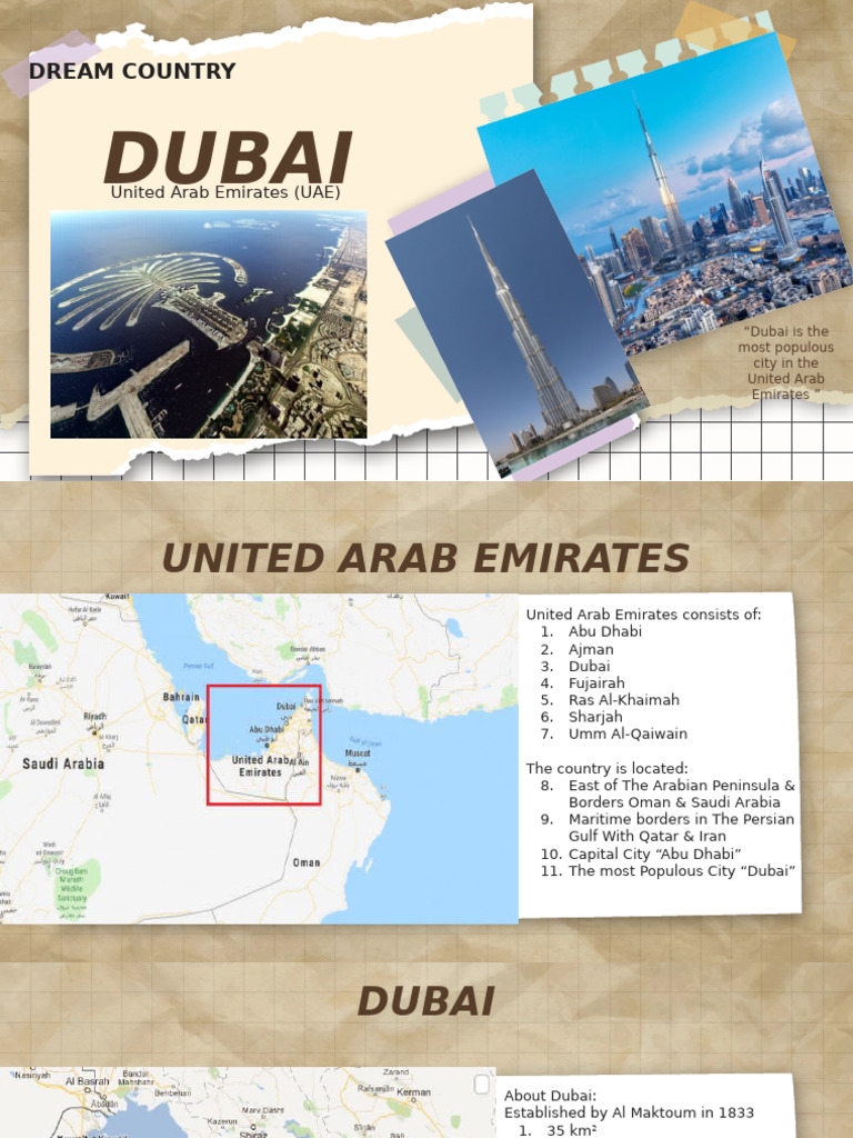 DREAM COUNTRY ELIS | PDF | Dubai | United Arab Emirates