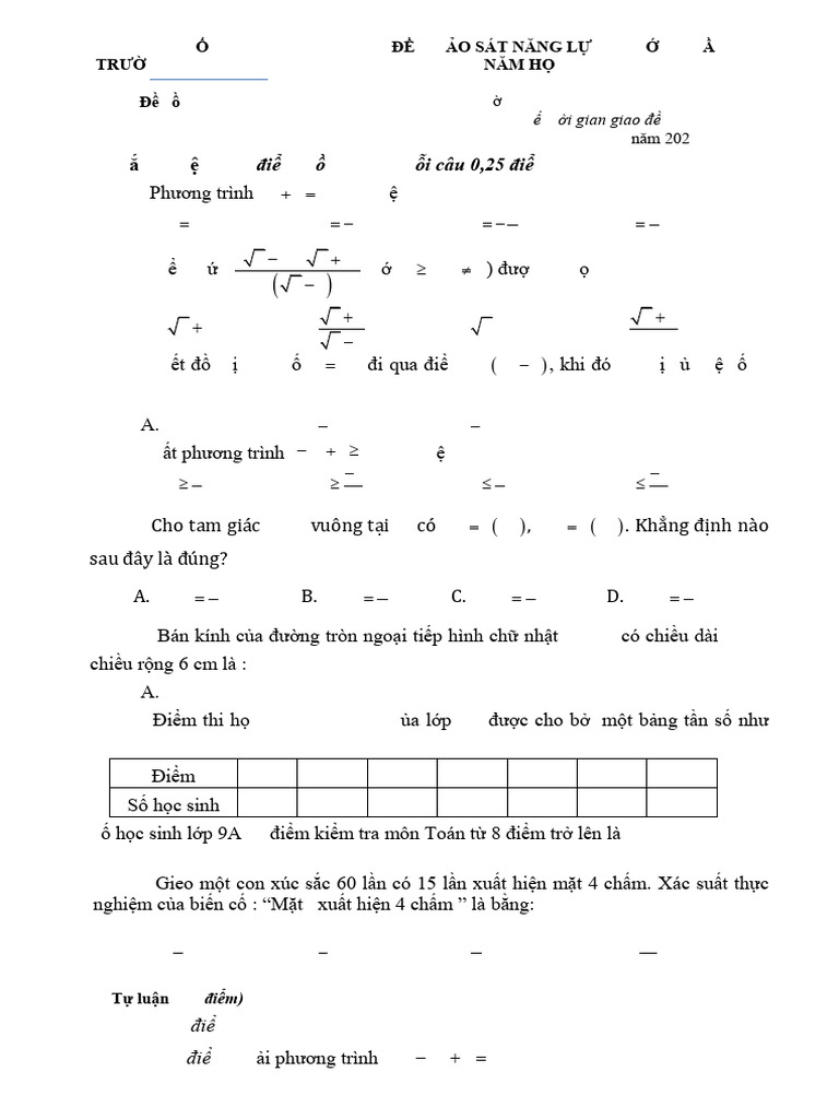 Môn Toán | PDF