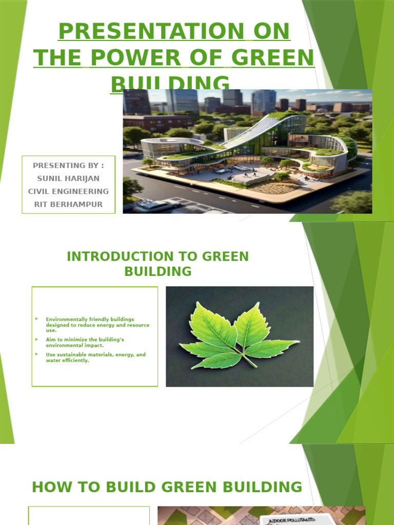 The Benefits of Green Building Practices | PDF