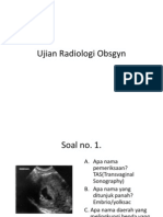 Ujian Radiologi Obsgyn