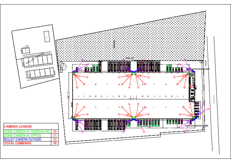 Site Layout and Camera Plan Overview | PDF