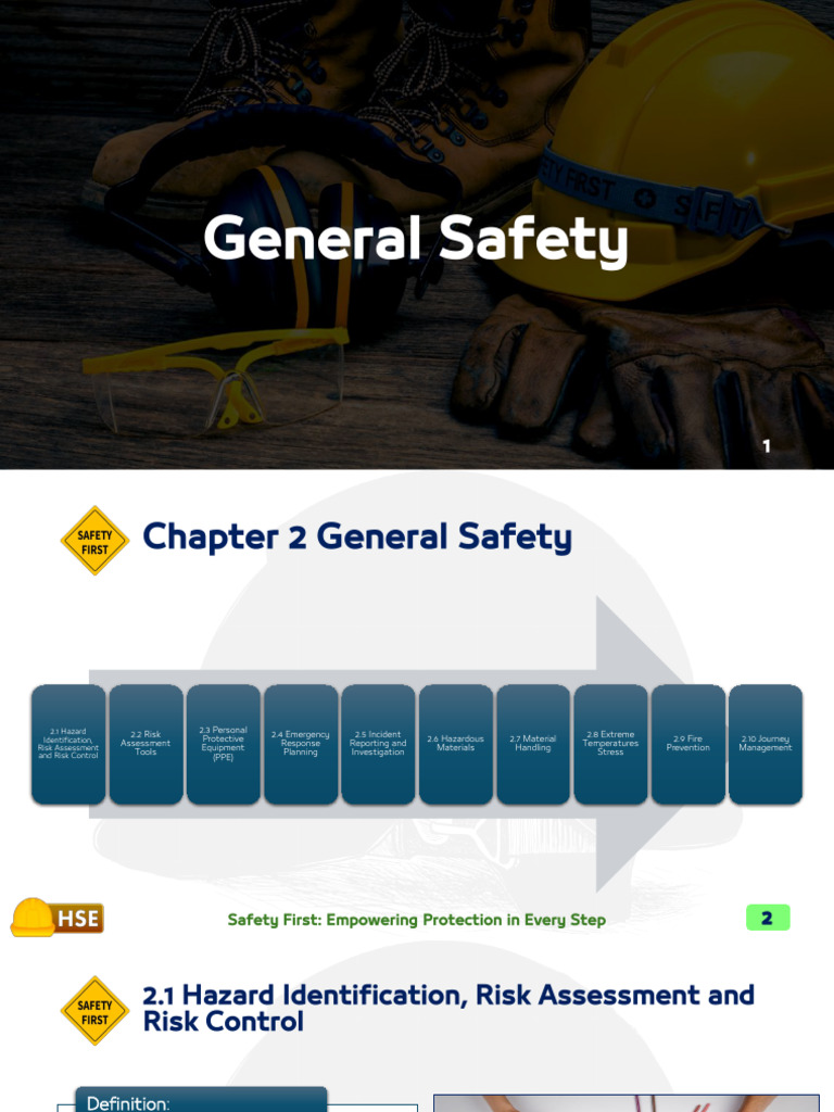 Safety Management Risk Control Essentials Pdf Personal Protective