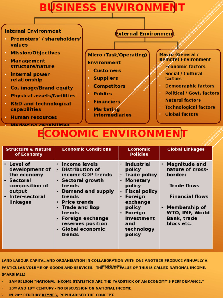 Business Environment | PDF | Measures Of National Income And Output ...