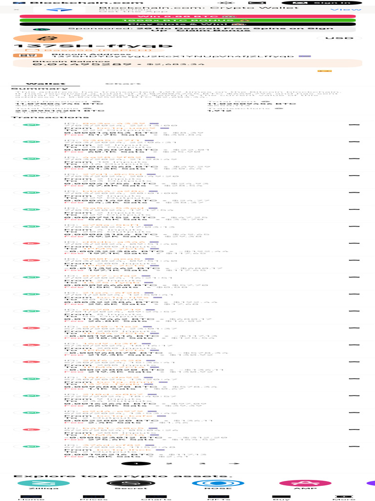 Address 137SHDYDyxygU2KcX1YNUpVh4fjZLffyqb | PDF | Bitcoin | Application  Layer Protocols