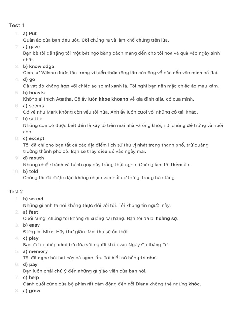 Test 1 | PDF