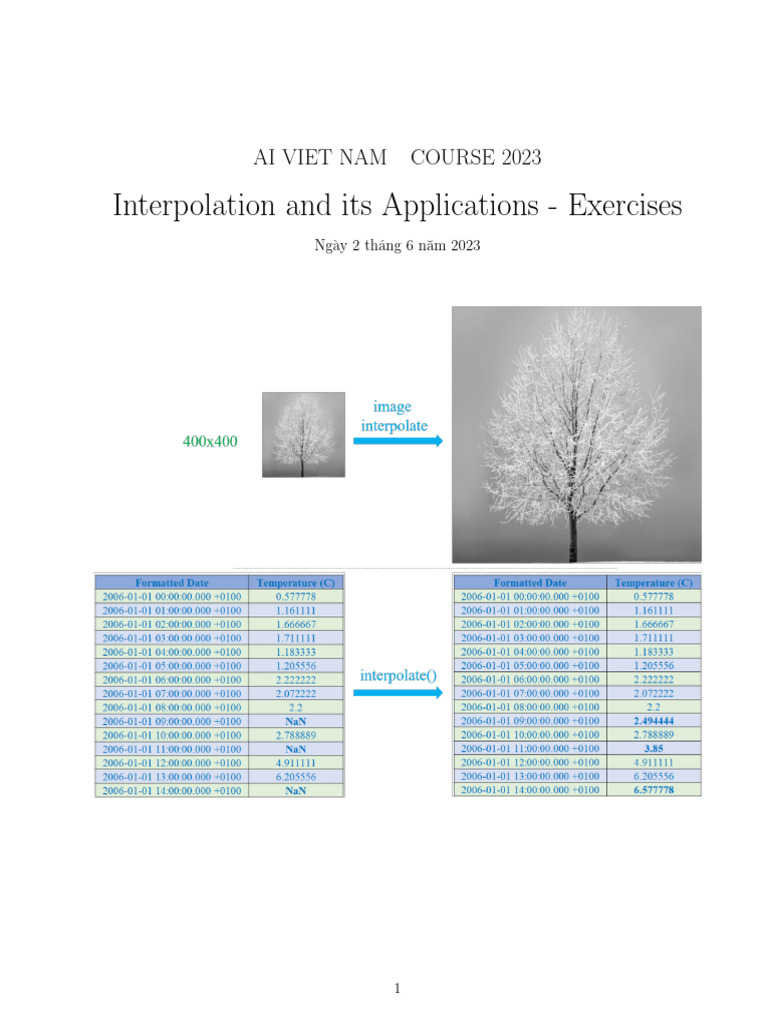 M02W01 Excercise Update | PDF
