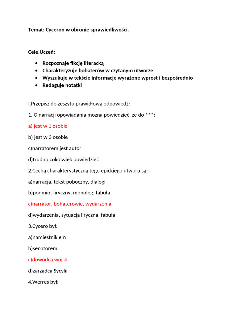 Cyceron | PDF