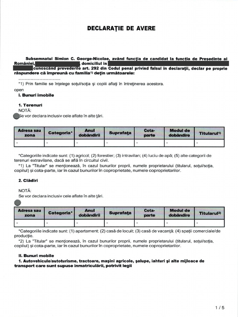 Da George Simion | PDF