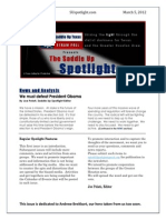 Analysis News And: Volume 1: Issue 1 March 5, 2012