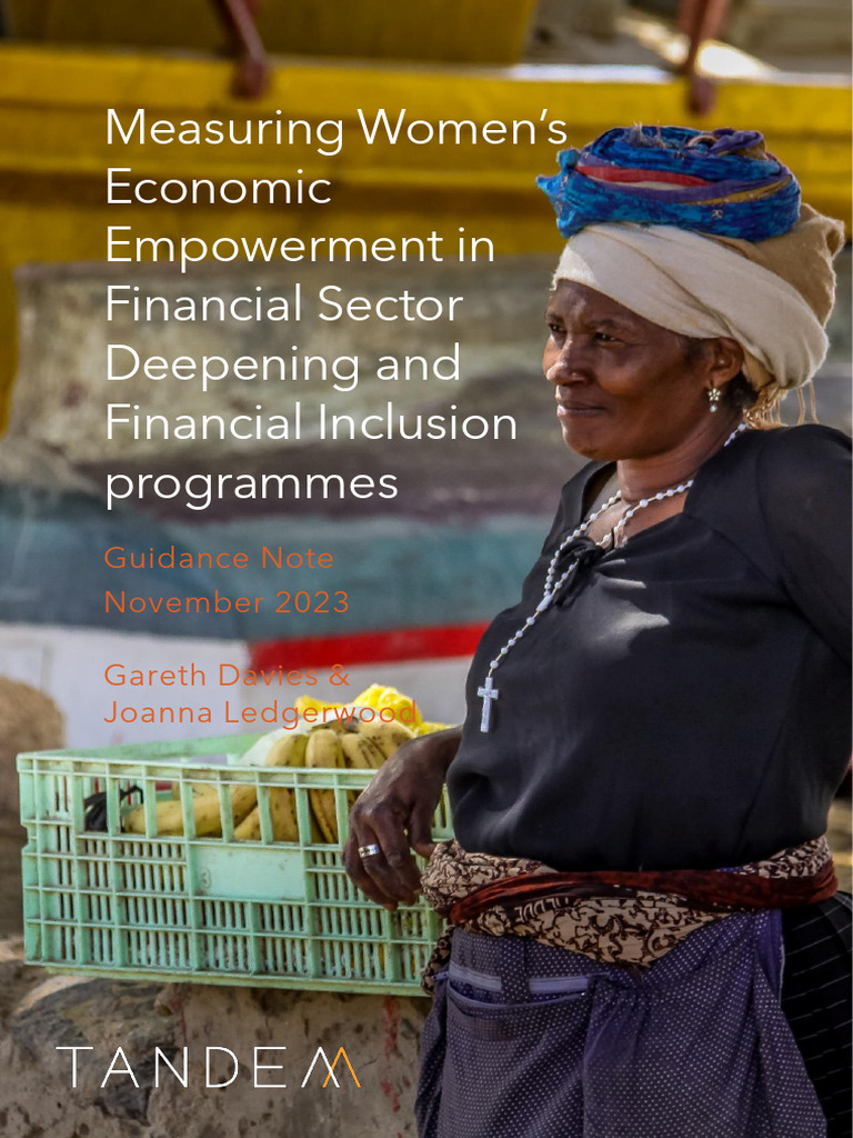 Measuring Women's Economic Empowerment | PDF | Survey Methodology ...