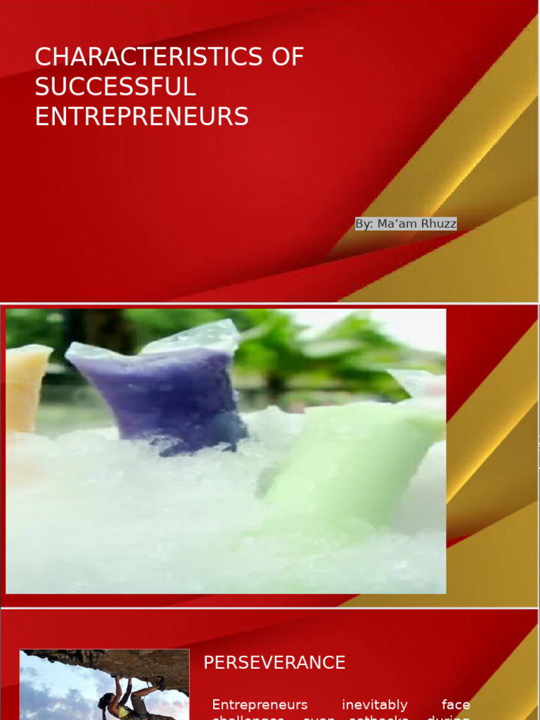 Key Traits of Successful Entrepreneurs | PDF | Entrepreneurship ...