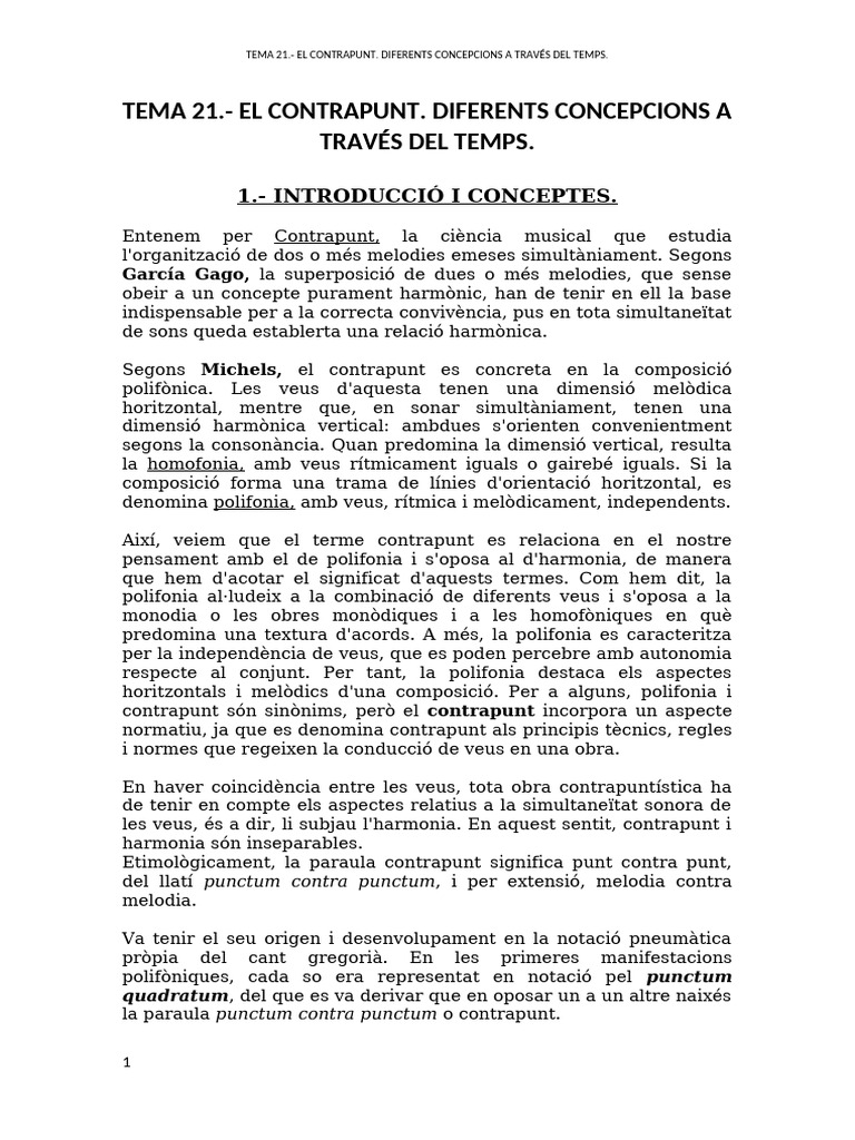 TEMA 21 Català | PDF