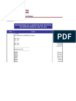 Proveedores de La Municipalidad de Gorgor - 2011-2012