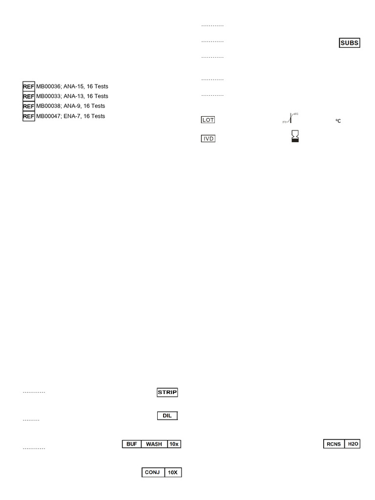 LIA Test for Antinuclear Antibodies | PDF | Medical Specialties ...