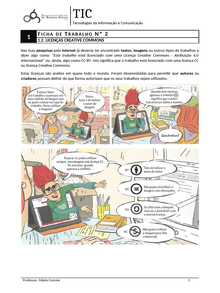 Licenças Creative Commons Explicadas | PDF | Licença Creative Commons ...