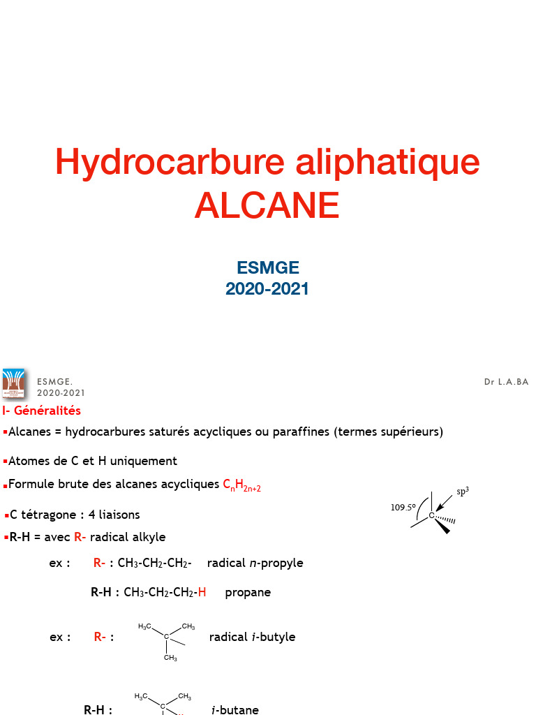 Alcanes : Propriétés et Obtention | PDF | Alcane | Distillation