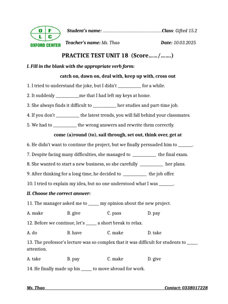 Review Unit 18 | PDF | Healthy Diet | Whole Grain