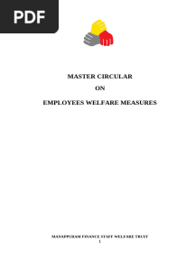 MASTER CIRCULAR Mannappuram Welfare Trust
