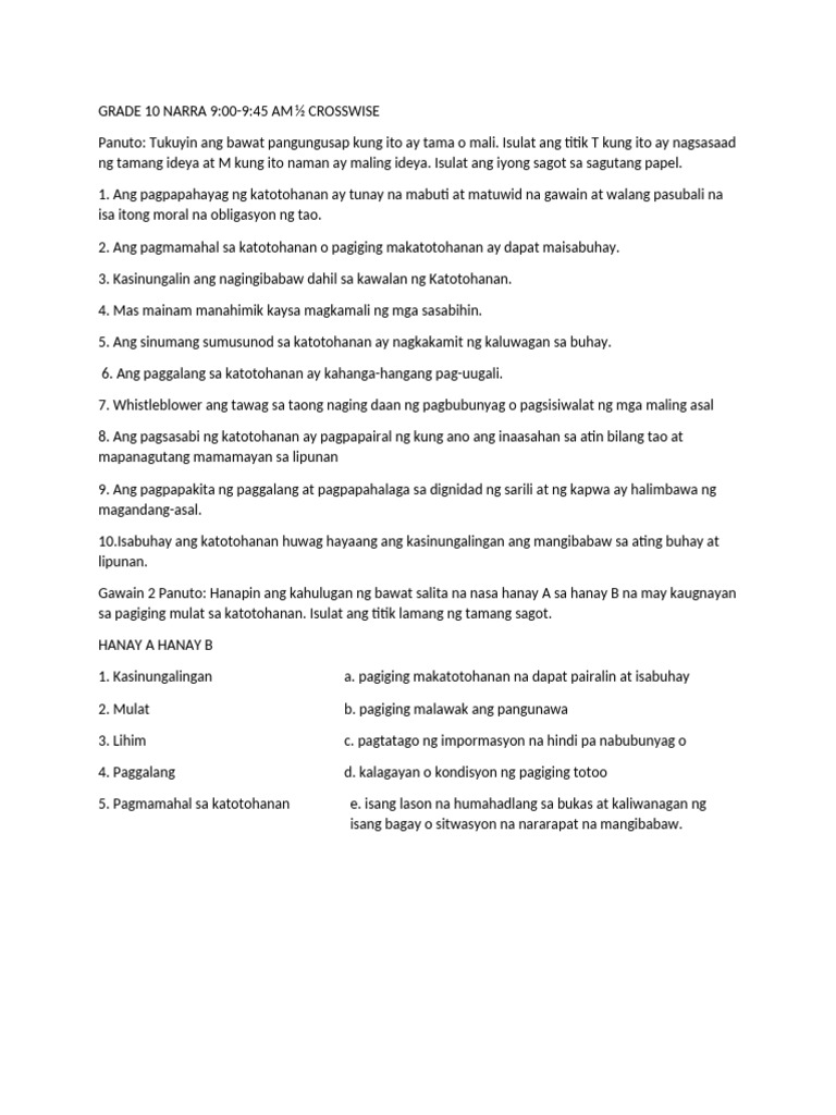 Activity March 17, 2025 | PDF