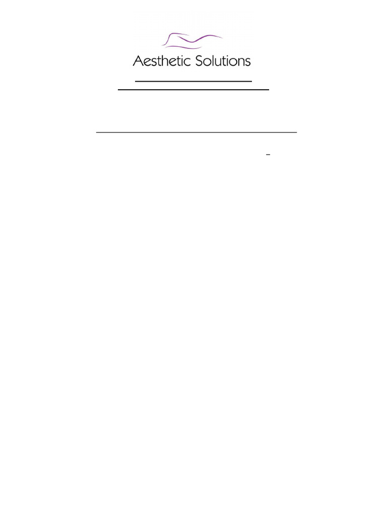 Dermal Filler Consent LTD+ | PDF | Medicine | Clinical Medicine