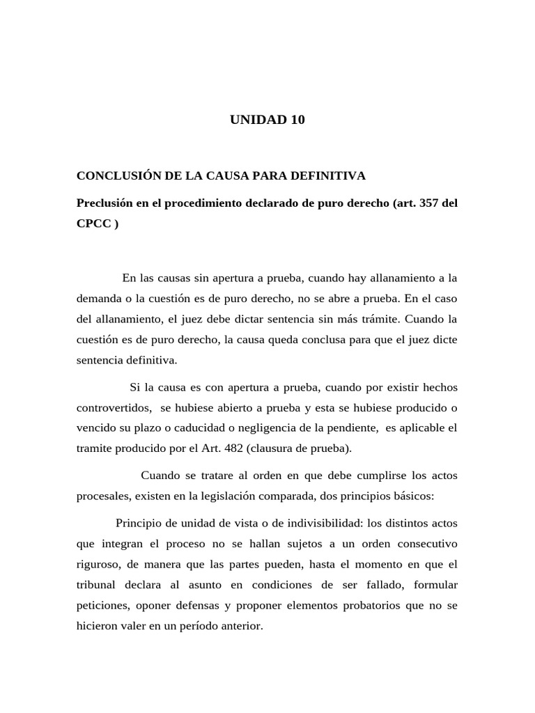 Preclusión y Resoluciones Judiciales | PDF | Ley procesal | Apelación