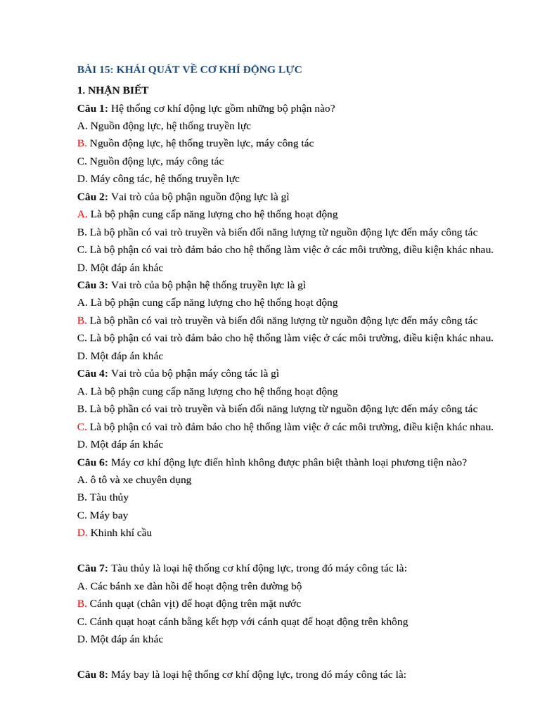 ĐỀ CƯƠNG 11 GK II | PDF