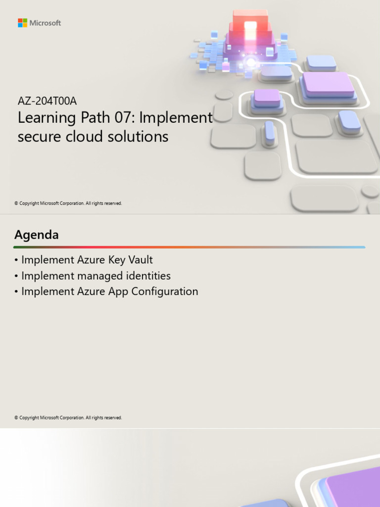 Az 204 Day 4 en 1731002295718 | PDF | Microsoft Azure | Public Key ...