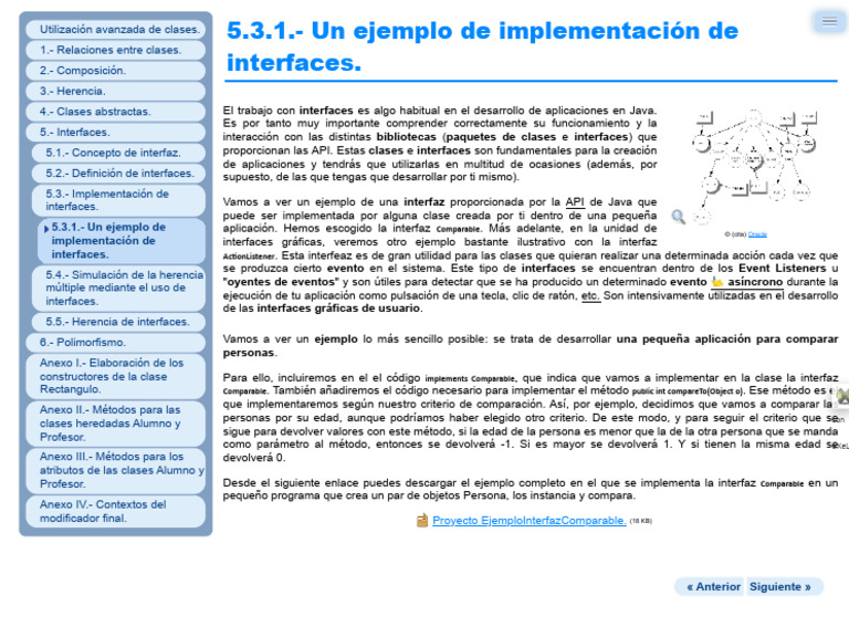 Ejemplo de Implementación de Interfaces | PDF | Java (lenguaje de ...