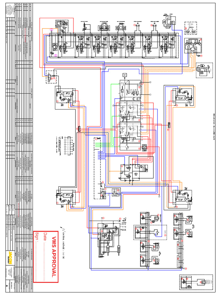 Mj4.5-246 Hyd Schematic 26jul2022 | PDF | Valve | Vehicle Parts