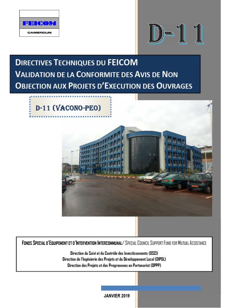 Validation des Avis de Non Objection PEO | PDF | Génie géotechnique ...