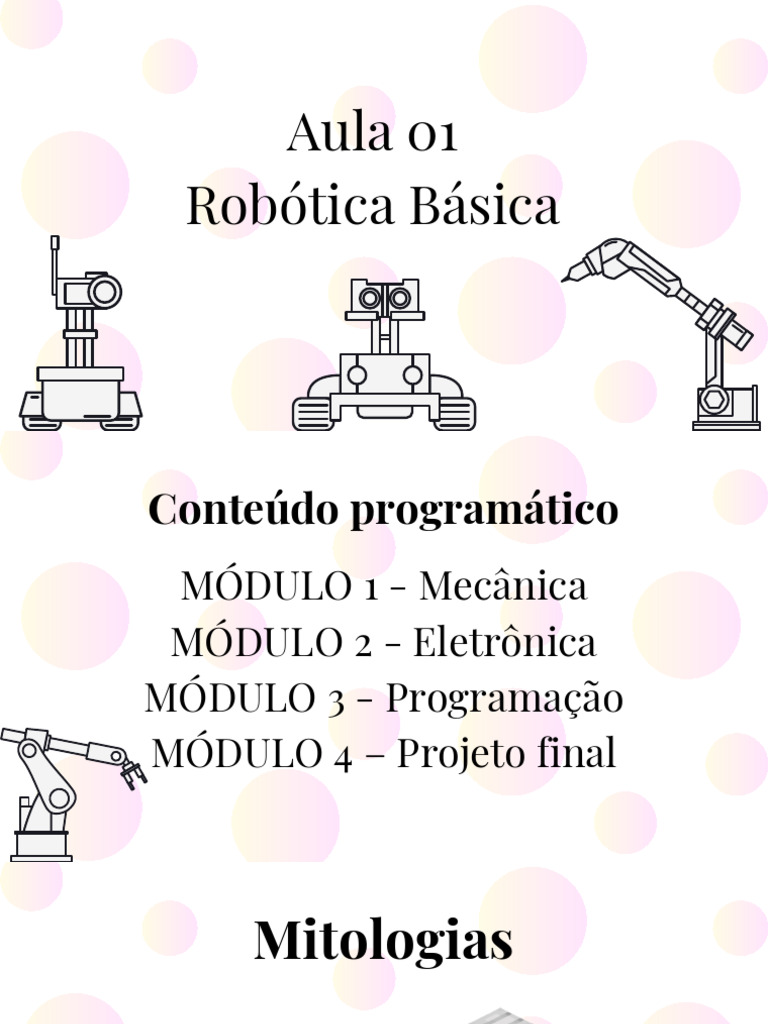 Módulo 0 | PDF | Robô | Robótica