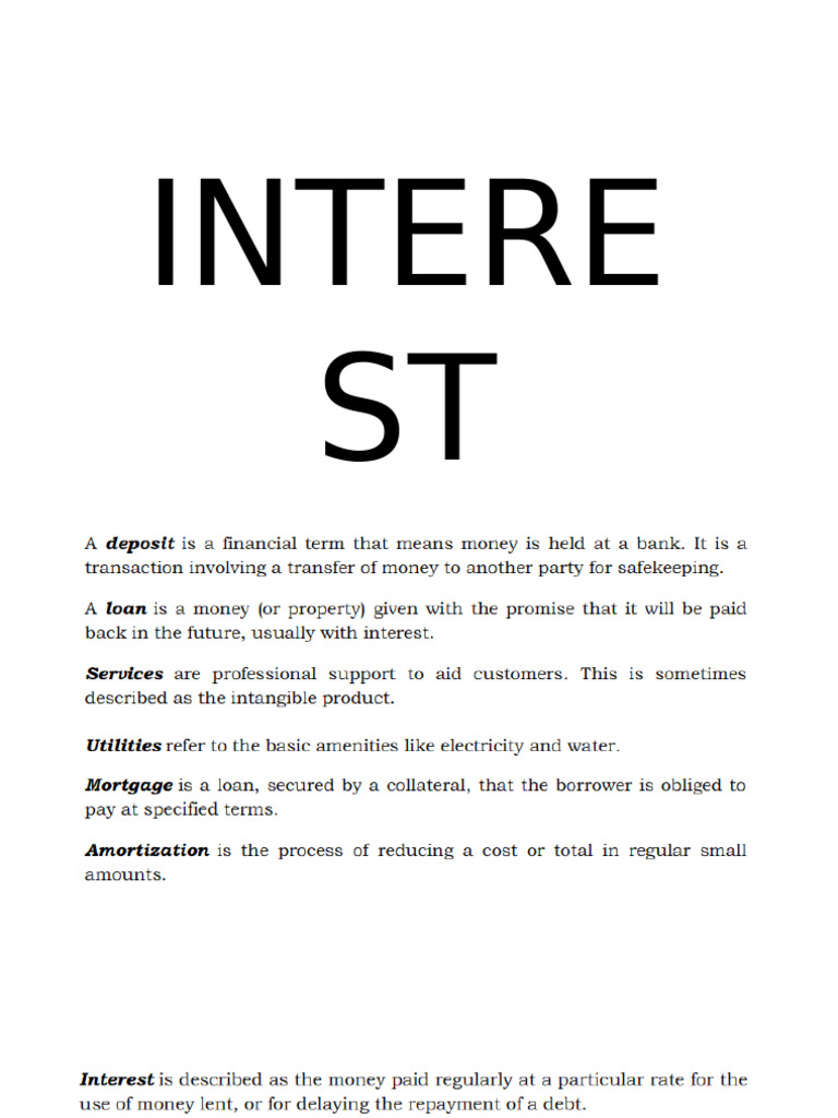 Simple Interest Calculations Guide | PDF