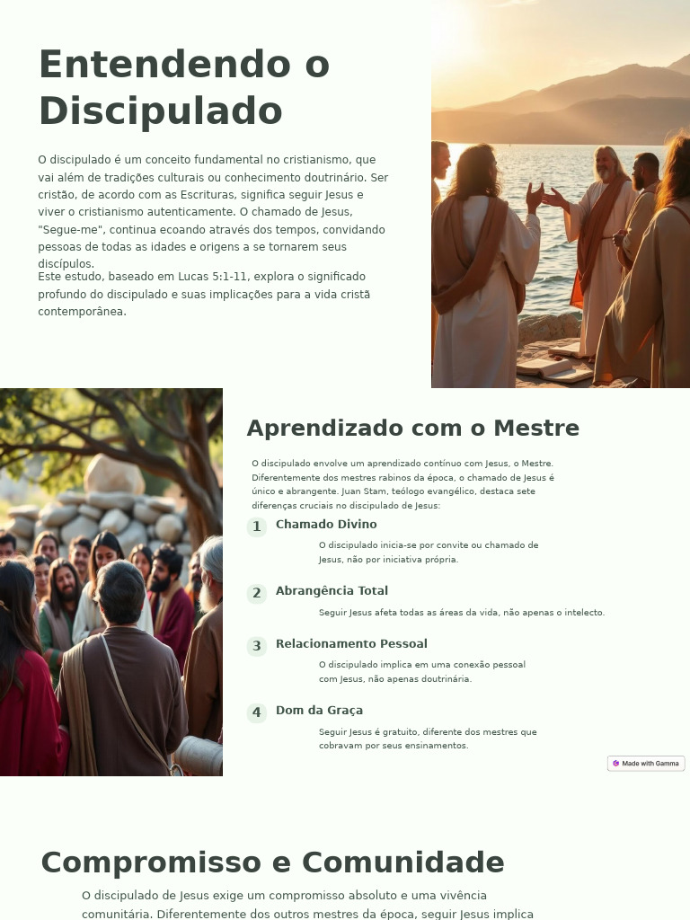 Discipulado: Vivendo a Fé Cristã Autêntica | PDF | Discípulo ...
