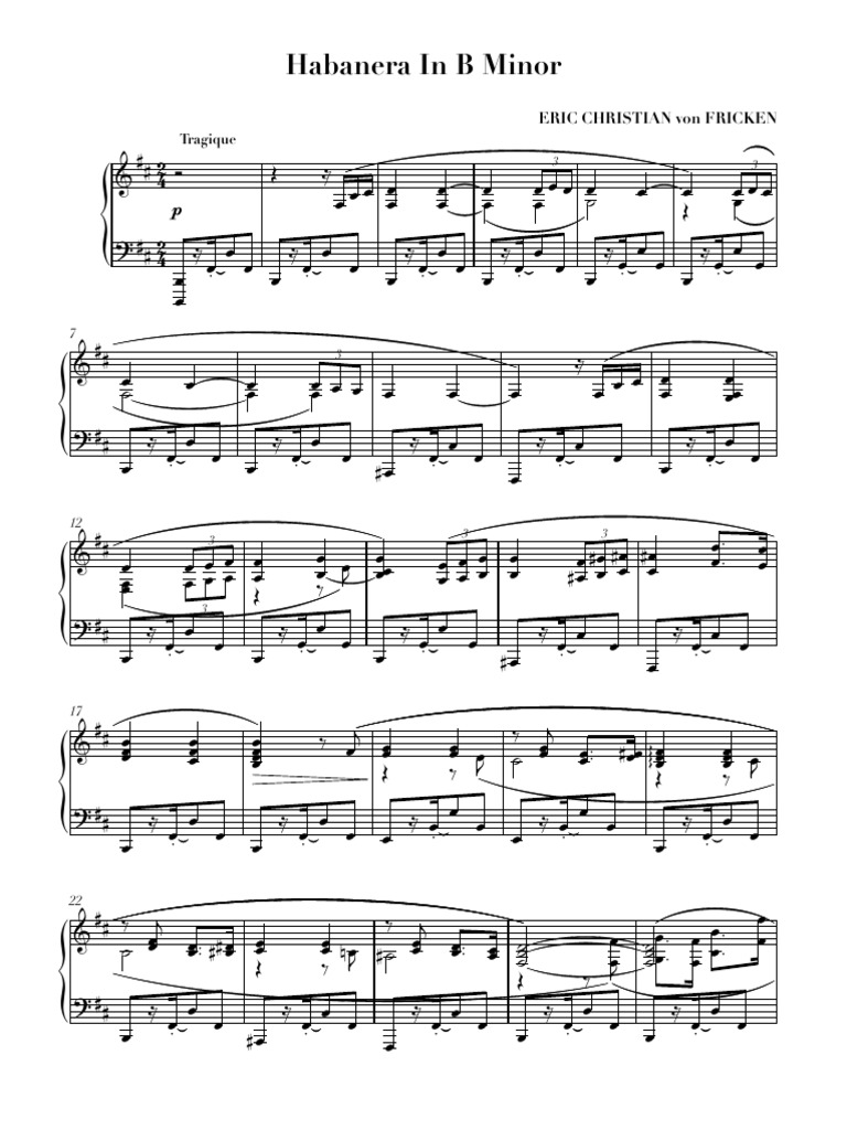 Habanera B | PDF