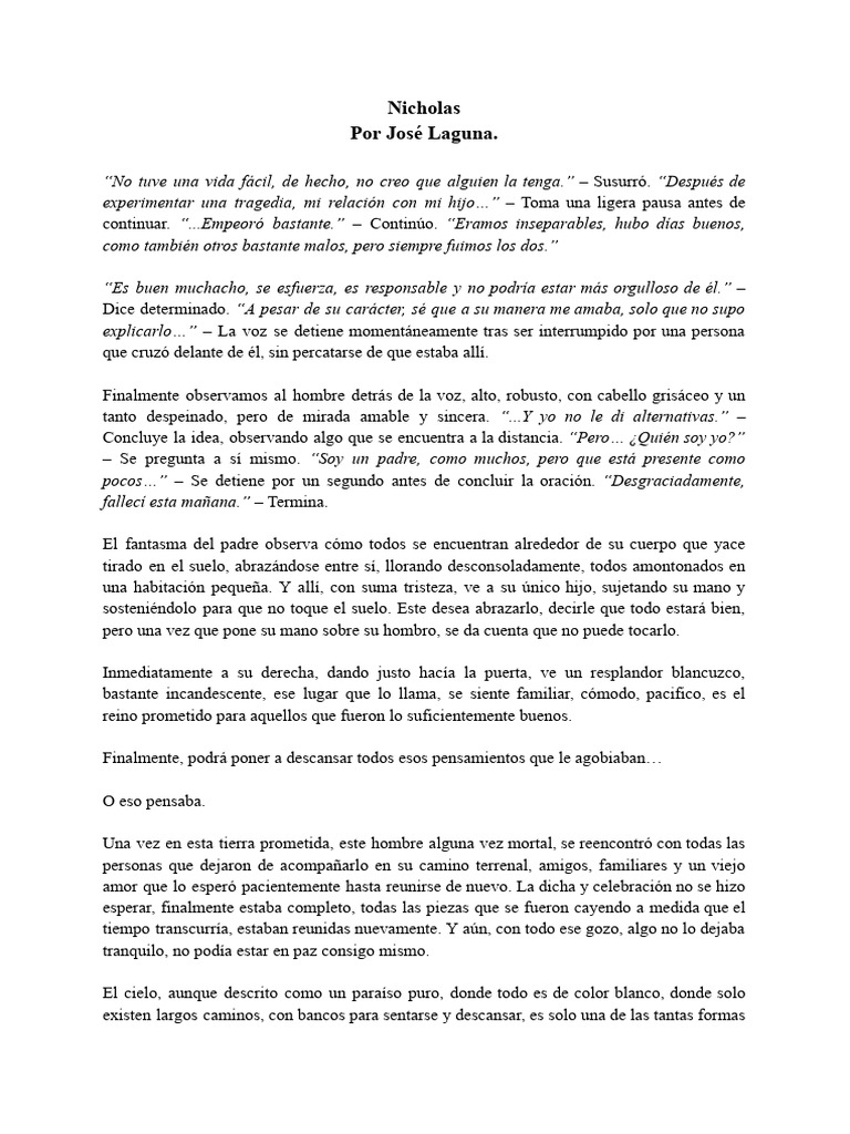 Nicholas | PDF