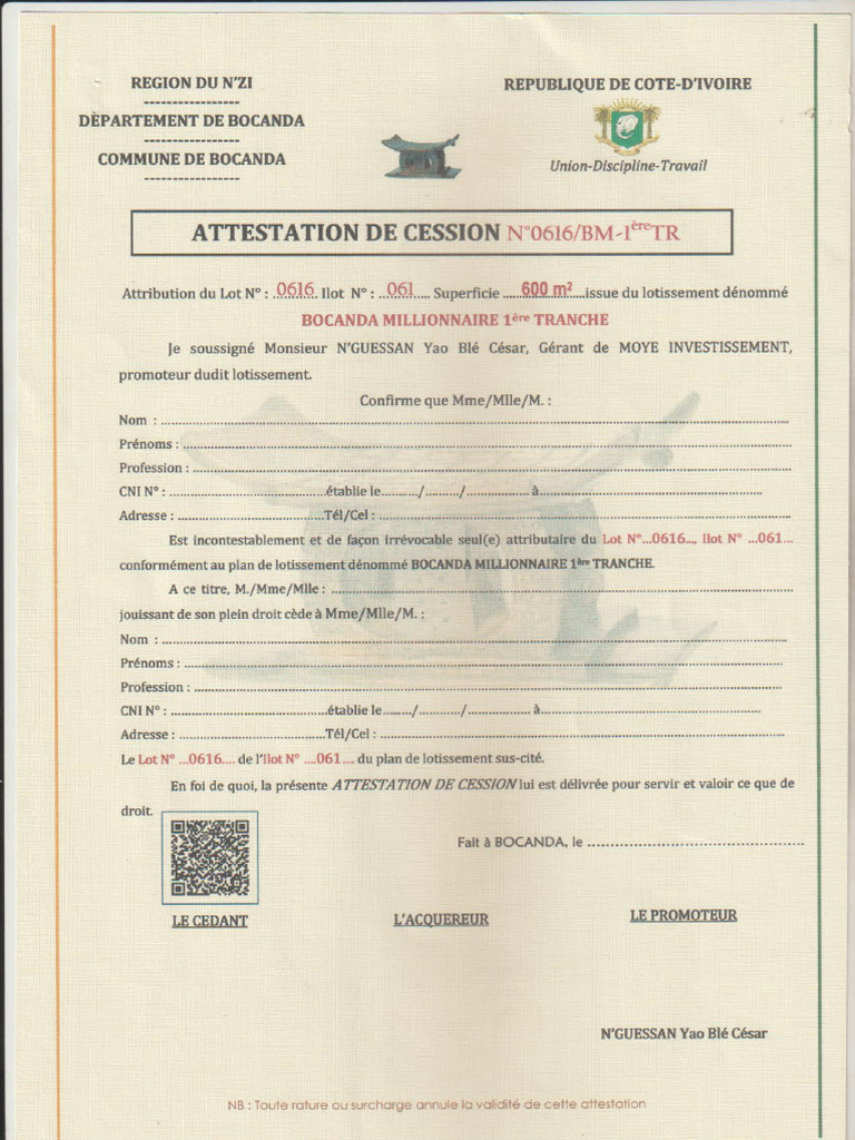 ATTESTATION | PDF