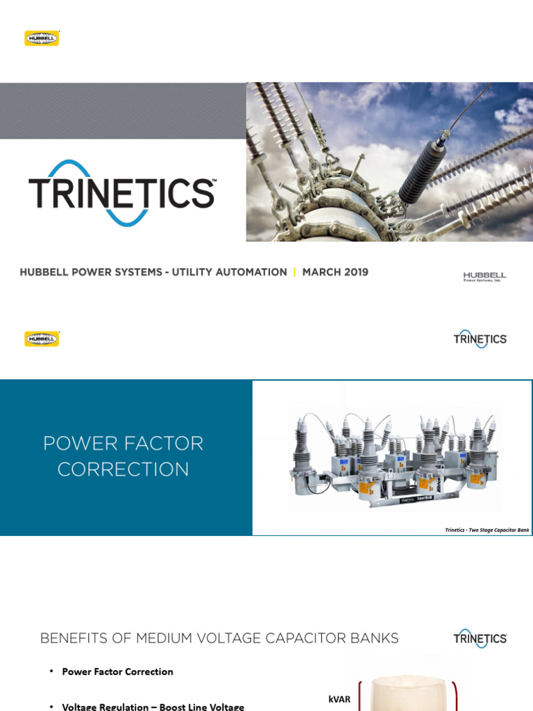 Trinetics EXTERNAL Presentation 2019 | PDF | Capacitor | Switch