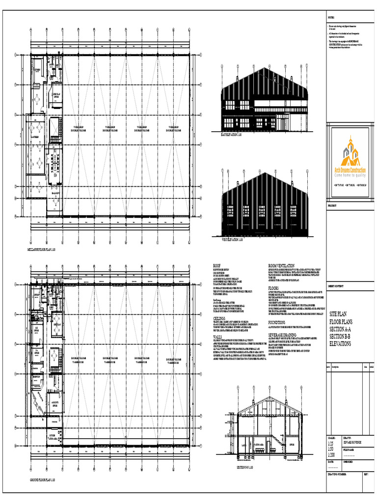 Warehouse 1 | PDF | Roof | Building Engineering
