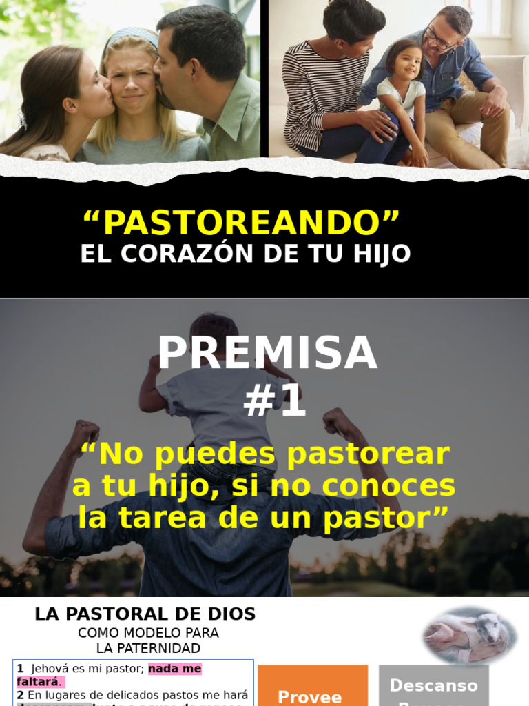 Pastoreando el Corazón de tu Hijo | PDF | Pastor | Creencia religiosa y ...