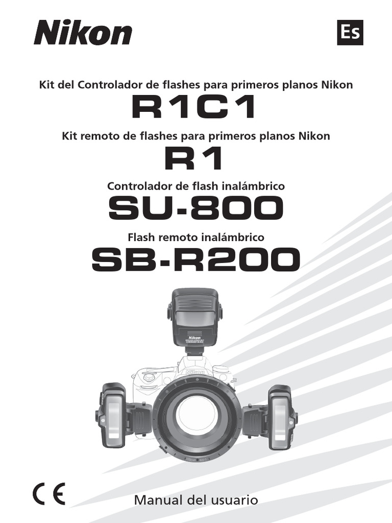 Nikon Flash R1 | PDF | Exposición (fotografía) | Flash (fotografía)