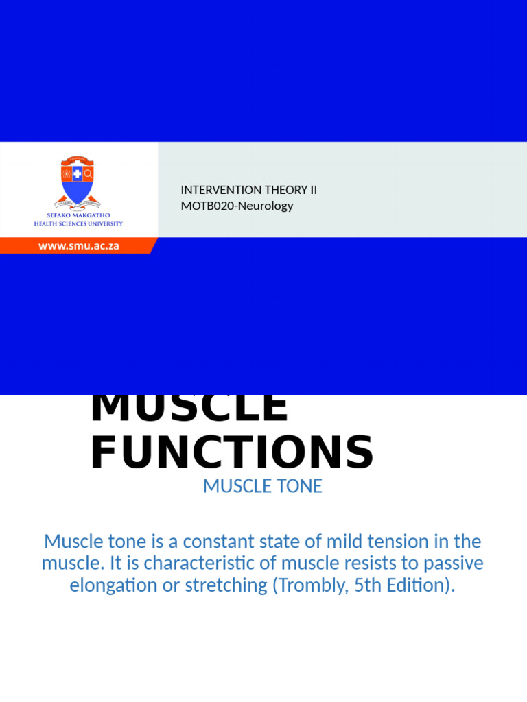 Muscle Tone Assessment and Grading Guide | PDF | Nervous System ...