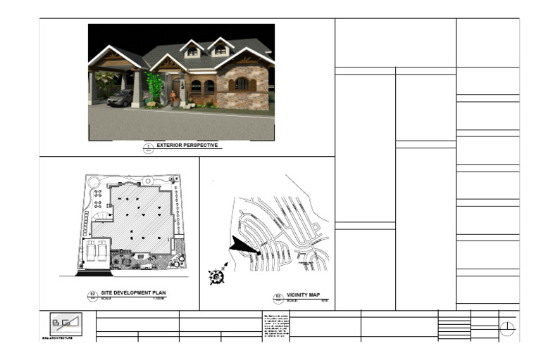 Site Development Plan for Residential House | PDF | Building Technology ...
