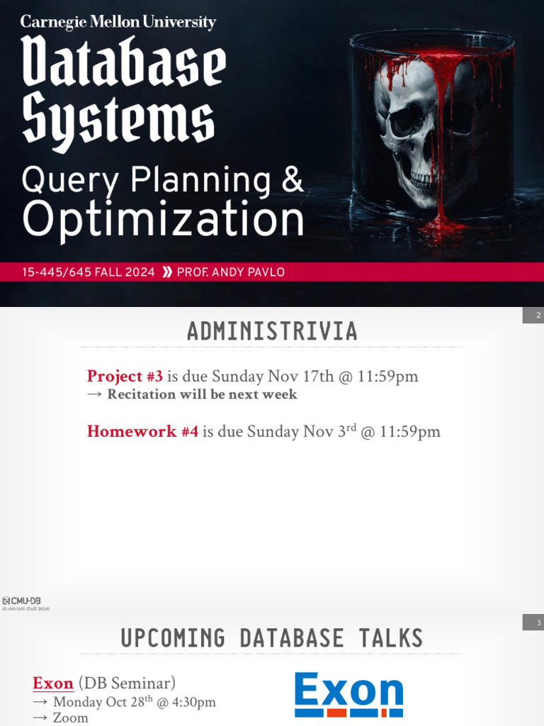 Database Query Optimization Techniques | PDF | Data Management | Databases