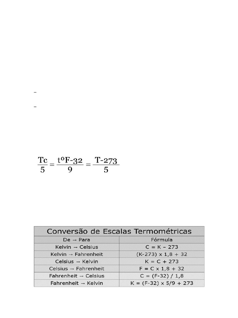 Conceitos de Temperatura e Calor | PDF | Calor | Temperatura
