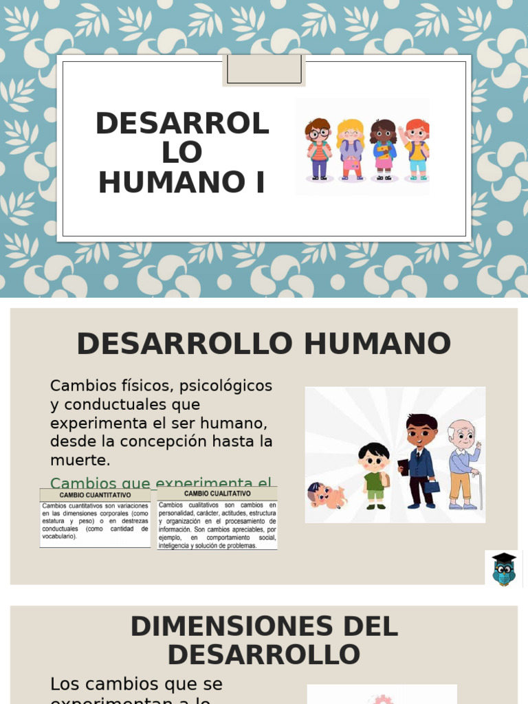 Desarrollo Humano I | PDF | Pensamiento | Aprendizaje