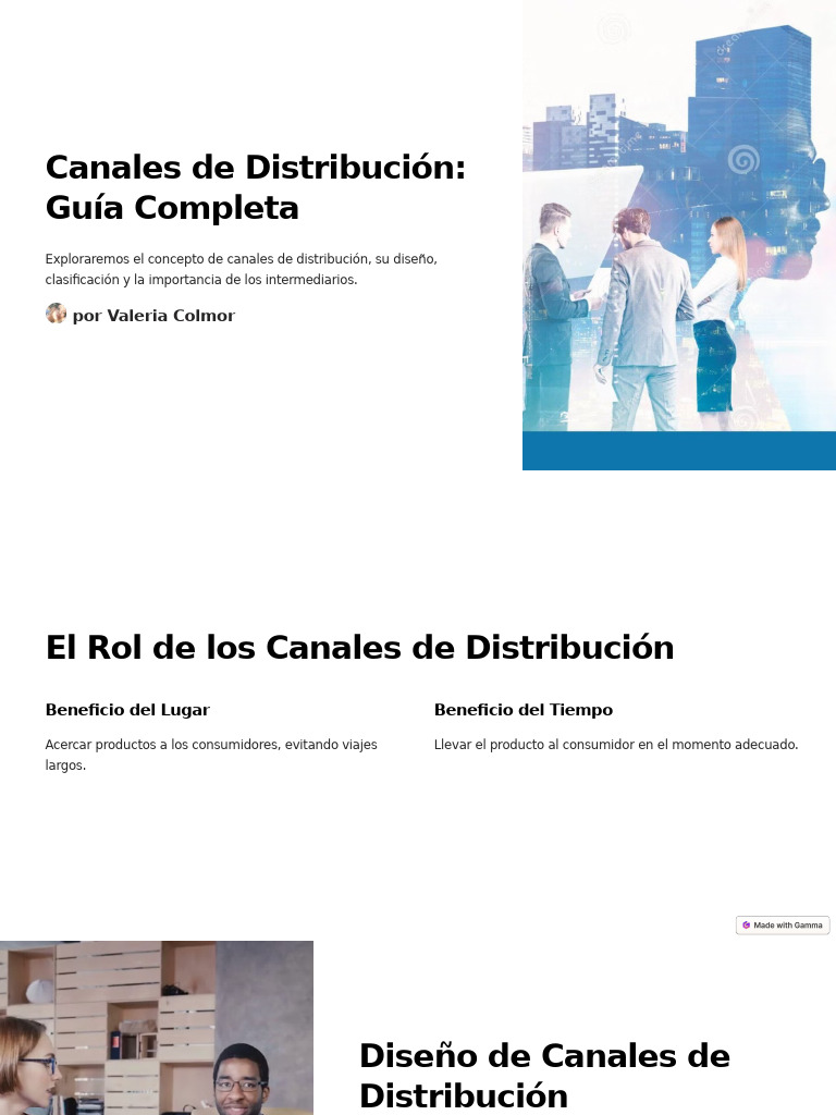 Canales de Distribución: Guía Esencial | PDF | Mercado (economía ...