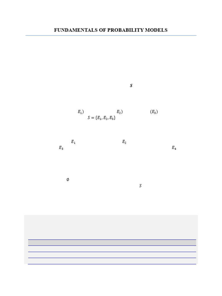 Fundamentals of Probability Models | PDF | Probability Distribution ...