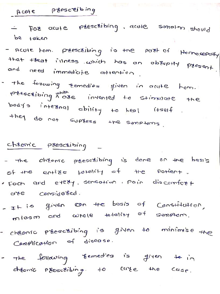 Medicine - Imp Notes For #Muhs_University | PDF